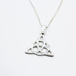 Alternative view of Ciondolo in Argento Triquetra