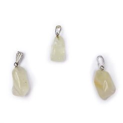 Ciondolo di Quarzo sulfureo forato