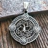 Ciondolo Albero della Vita Cerchio Runico