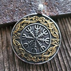 Ciondolo con serpente di Midgard