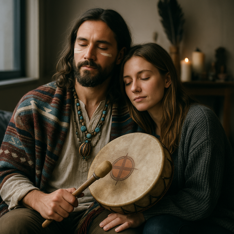 Coppia spirituale e sciamanica