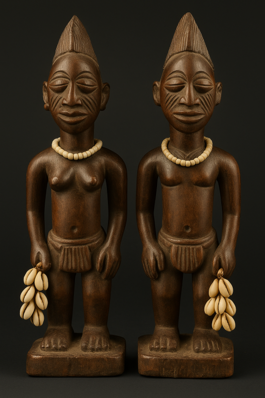 Ibeyis I Gemelli Sacri della Luce, del Gioco e della Protezione