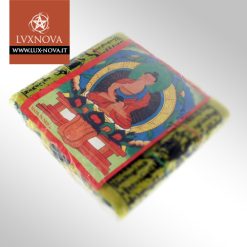 Alternative view of Bandiera di Preghiera Tibetana - Fila da 25 - cm. 14x15