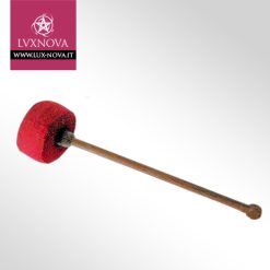 Batacchio in legno lungo per gong e campane tibetane