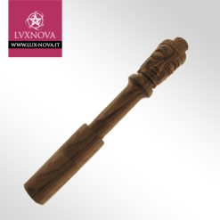Battacchio in Legno Intagliato per Campane Tibetane 
