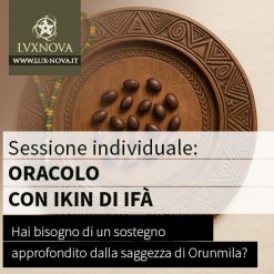 Oracolo con Ikin Ifá