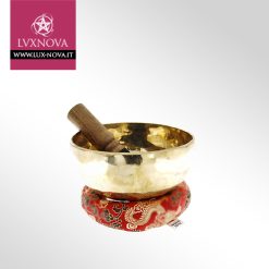 Campana tibetana in lega di 5 metalli - Ø 18-19 cm