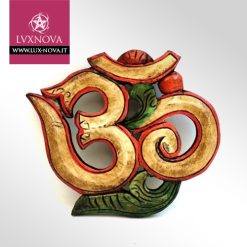 Simbolo OM in Legno da Appendere