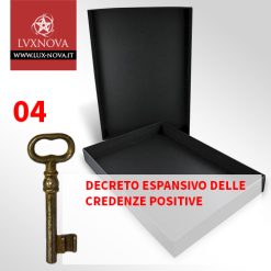 Lo Scrigno dei Decreti Spirituali - N° 04 - Decreto Espansivo delle Credenze Positive