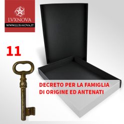Lo Scrigno dei Decreti Spirituali - N° 11. Decreto per la Famiglia di Origine e gli Antenati